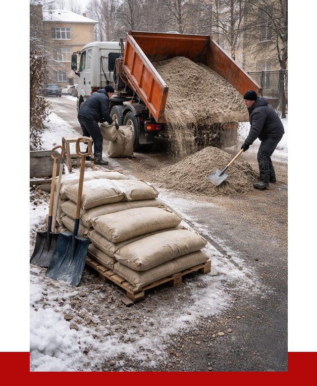 Противогололедные материалы оптом в Медногорске от 4272 р. | ПРОНЕРУДМдн
