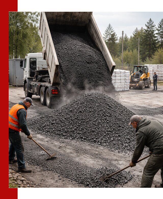 Доставка и продажа асфальтного гранулята в Медногорске