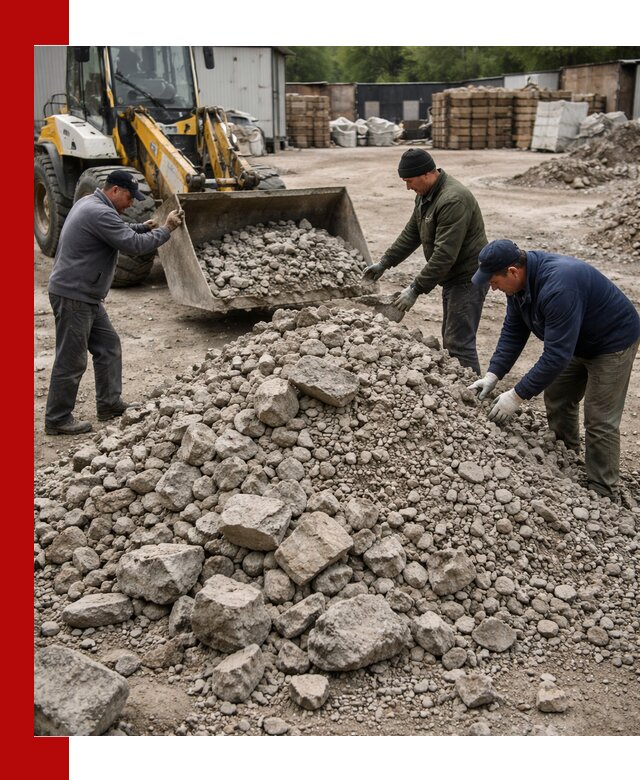 Демонтаж и вывоз бой бетона в Медногорске