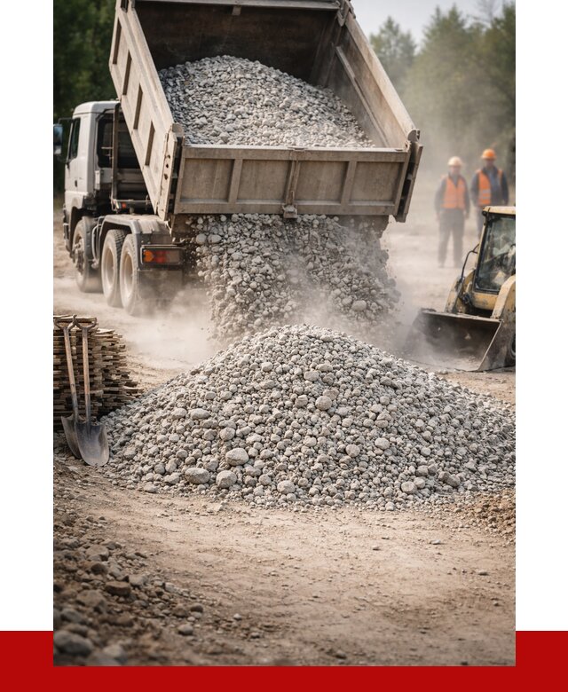 Купить дробленый бетон в Медногорске от 1729 р./куб | ПРОНЕРУДМдн