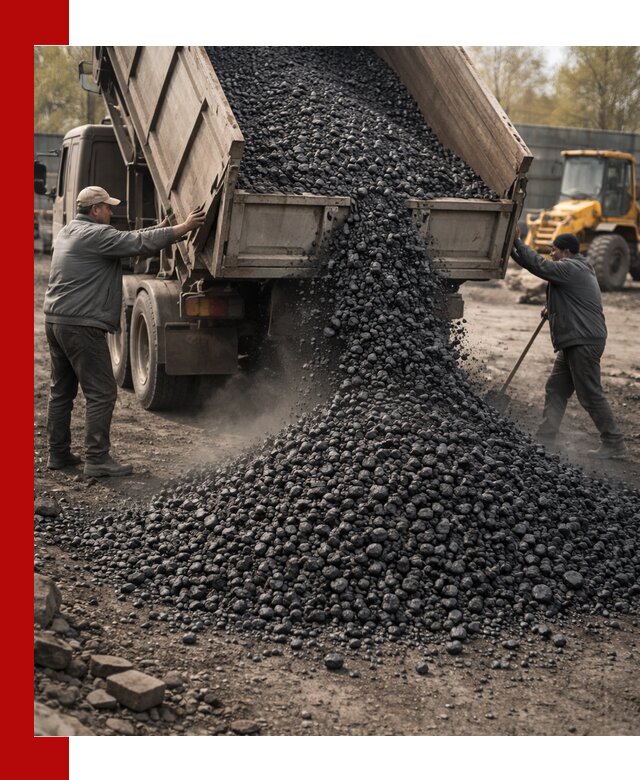 Доставка угля семечка самосвалами в Медногорске