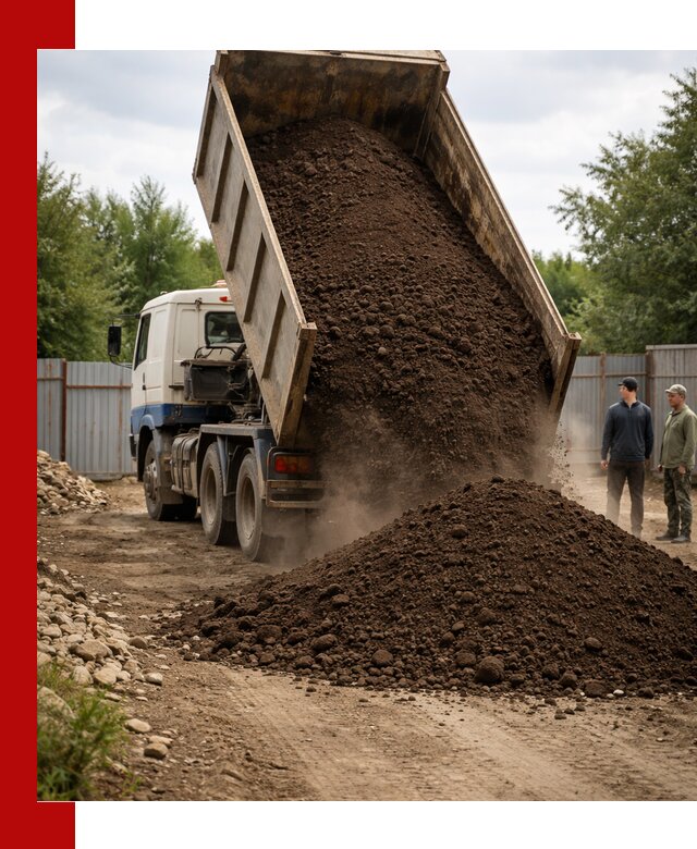 Доставка самосвалом 10 кубов в Медногорске быстро и надёжно