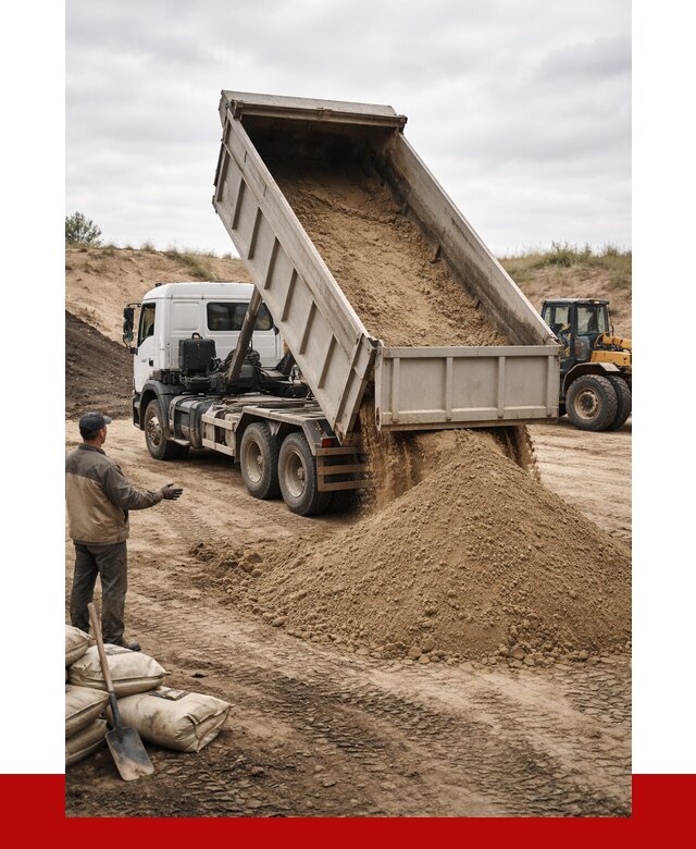 Доставка самосвалом 20 кубов в Медногорске от 7629 р. | ПРОНЕРУДМдн