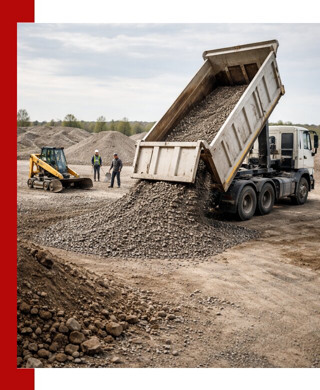 Доставка самосвалом 25 м³ в Медногорске быстро и надежно