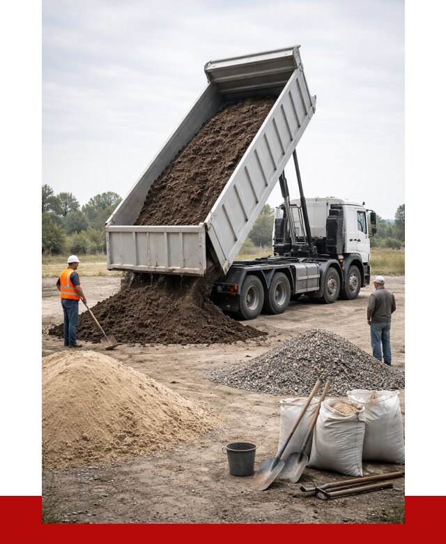 Доставка самосвалом 30 кубов в Медногорске от 8646 р. | ПРОНЕРУДМдн