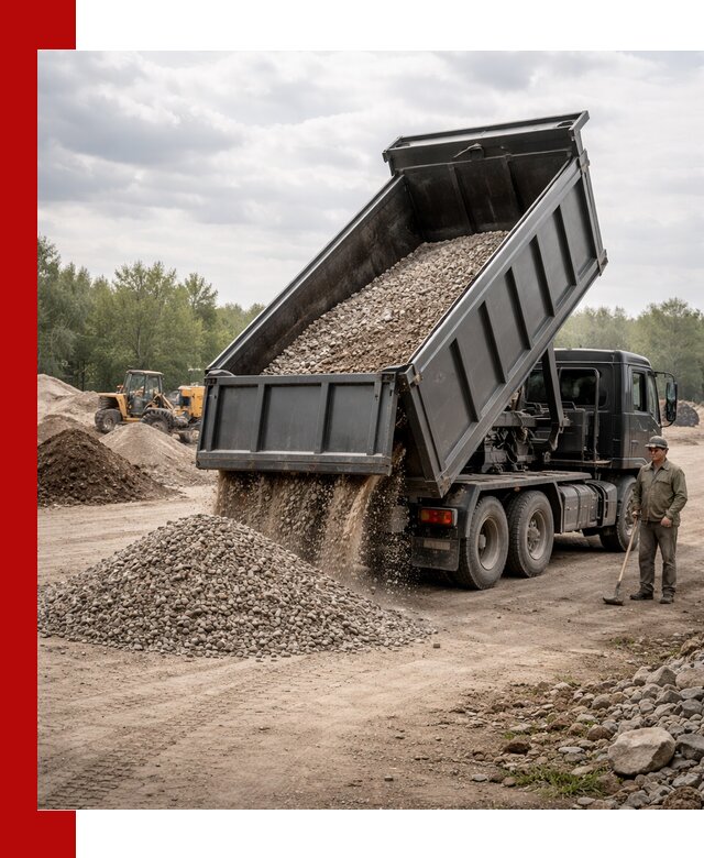 Доставка самосвалом 30 м3 по выгодным ценам в Медногорске