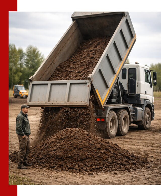 Аренда самосвала с водителем в Медногорске для сыпучих грузов и навоза