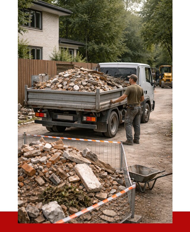 Вывоз строительного мусора с погрузкой в Медногорске от 7629 р | ПРОНЕРУДМдн