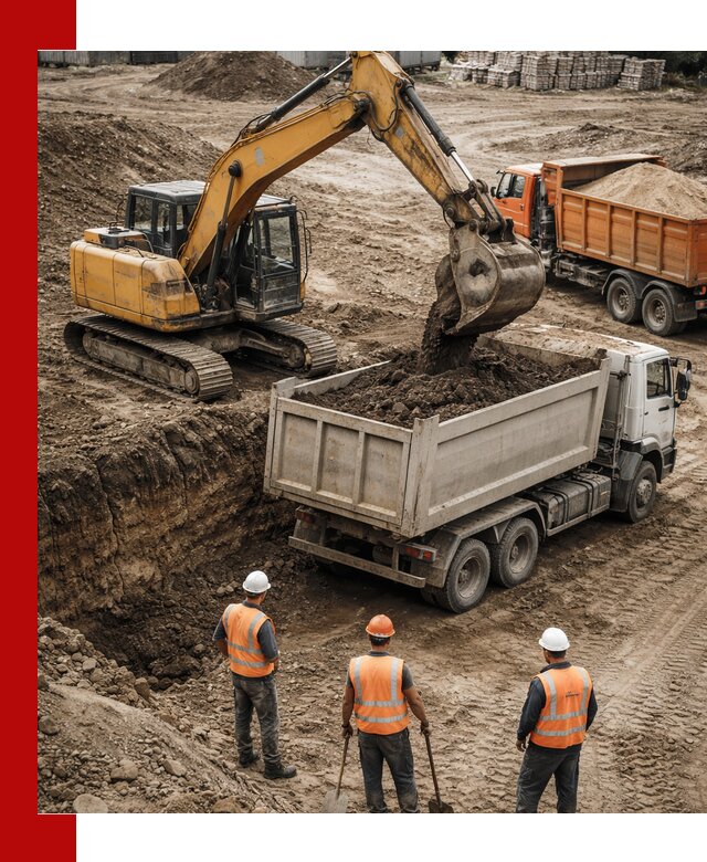 Разработка грунта для строительства и благоустройства в Медногорске