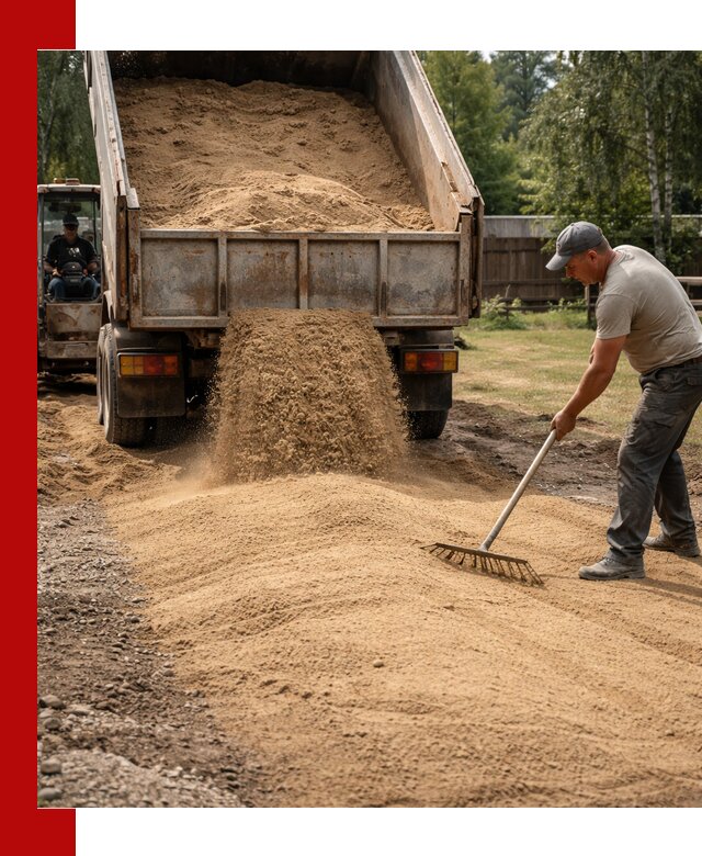 Отсыпка участка песком в Медногорске быстро и качественно