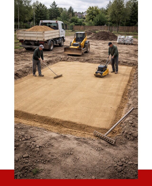 Устройство песчаной подушки в Медногорске от 4577 р. ПРОНЕРУДМдн