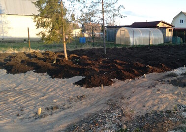 Доставка грунта на участок
